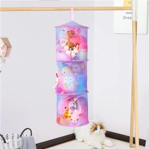 Stuffed Animal Storage Toy Net Hammock - Picture 4 of 4